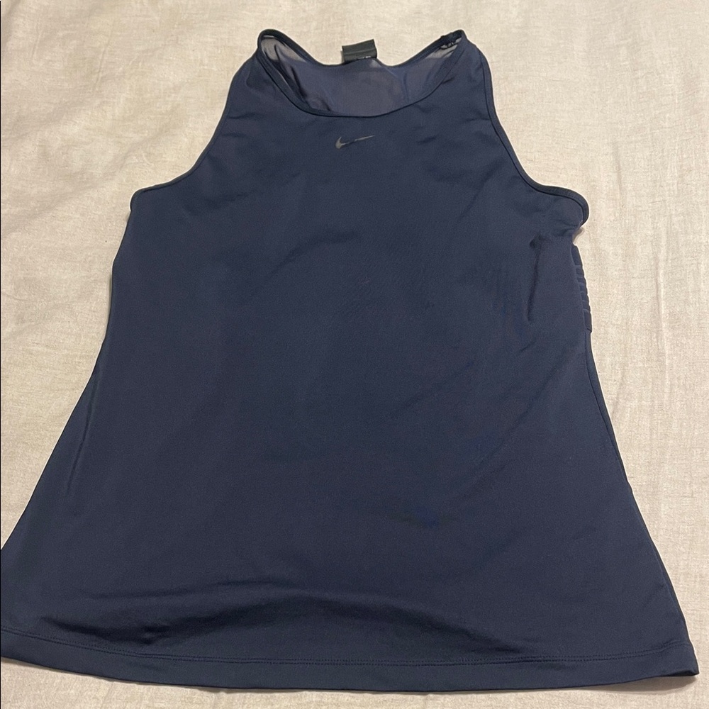 Nike Women's Dark Blue Tank Top